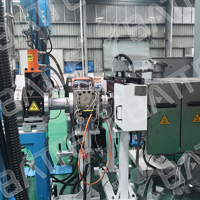 continuous screen changer for plastic pelletizing production line