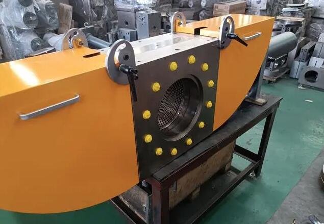 single plate hydraulic screen changer