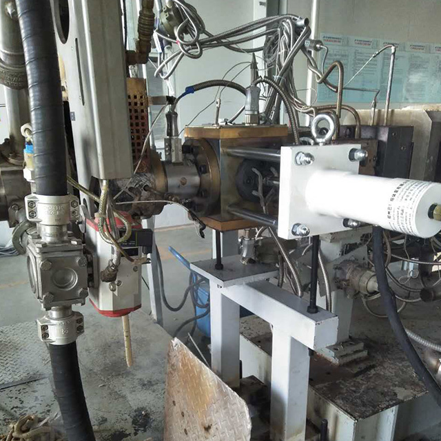 raw fiber filament extruder screen changer