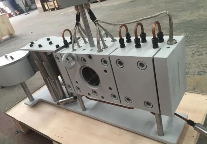 screen changer for plastic extrusion