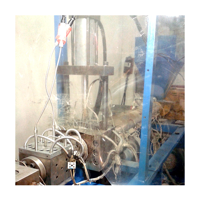 plastic film extrusion single plate screen changer